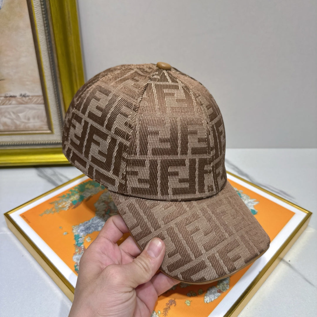 Double F Jacquard Baseball Cap
