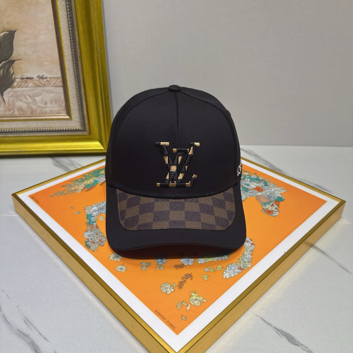 3 Color Embroidered Cotton Baseball Cap