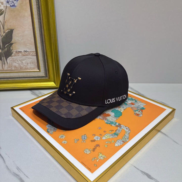 3 Color Embroidered Cotton Baseball Cap