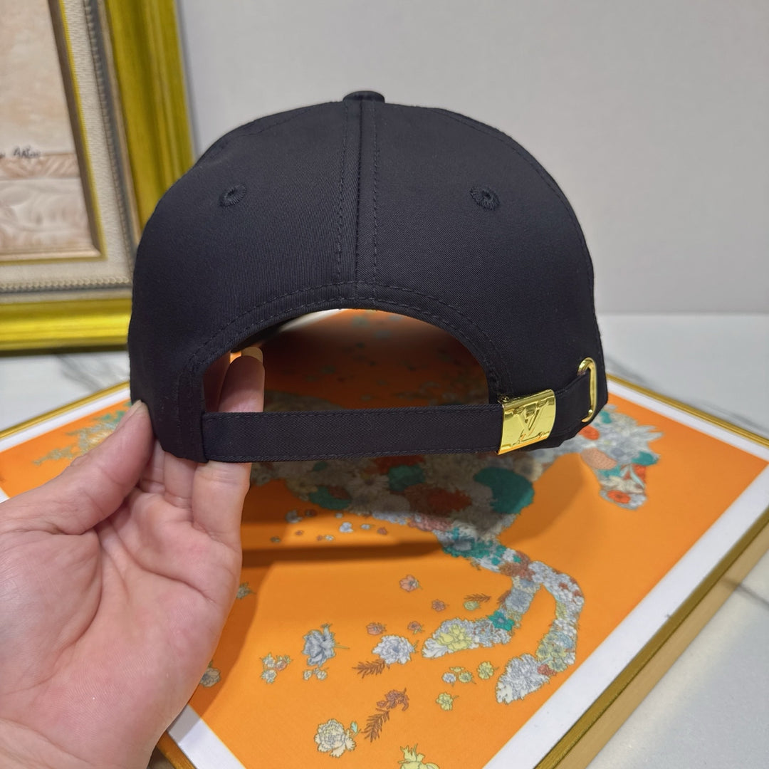 3 Color Embroidered Cotton Baseball Cap