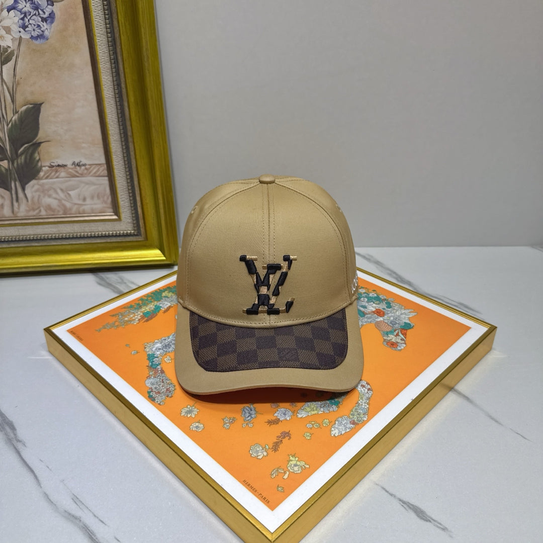 3 Color Embroidered Cotton Baseball Cap