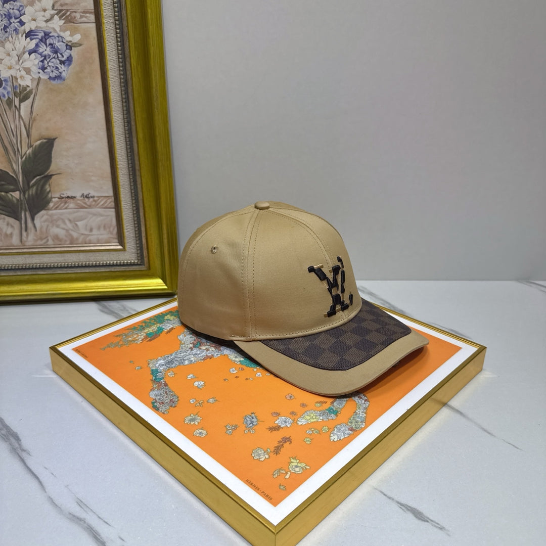 3 Color Embroidered Cotton Baseball Cap