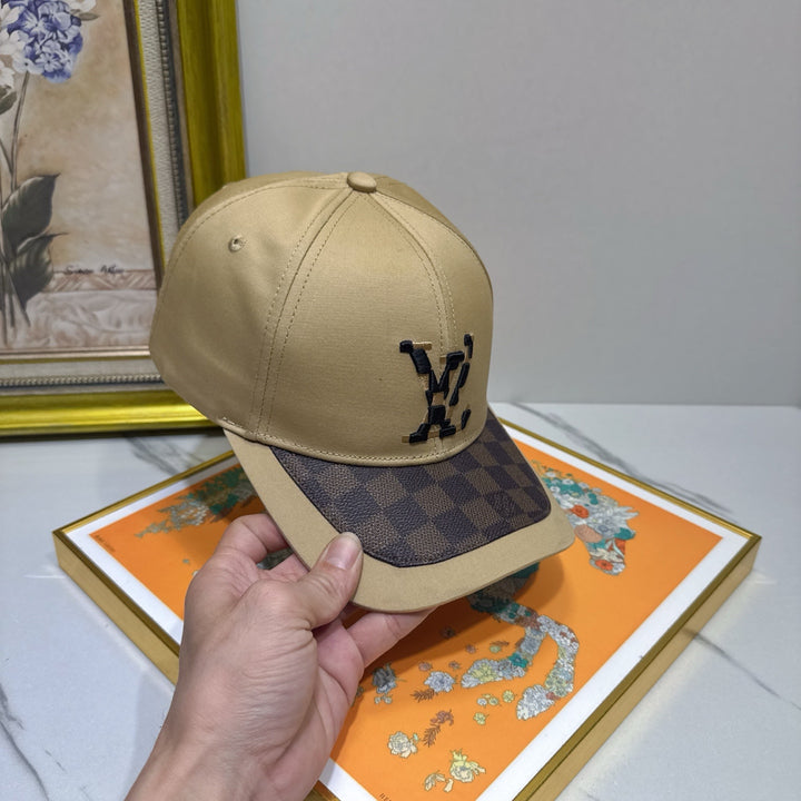 3 Color Embroidered Cotton Baseball Cap
