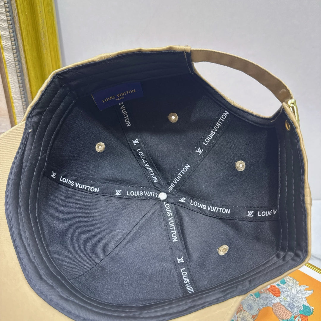 3 Color Embroidered Cotton Baseball Cap