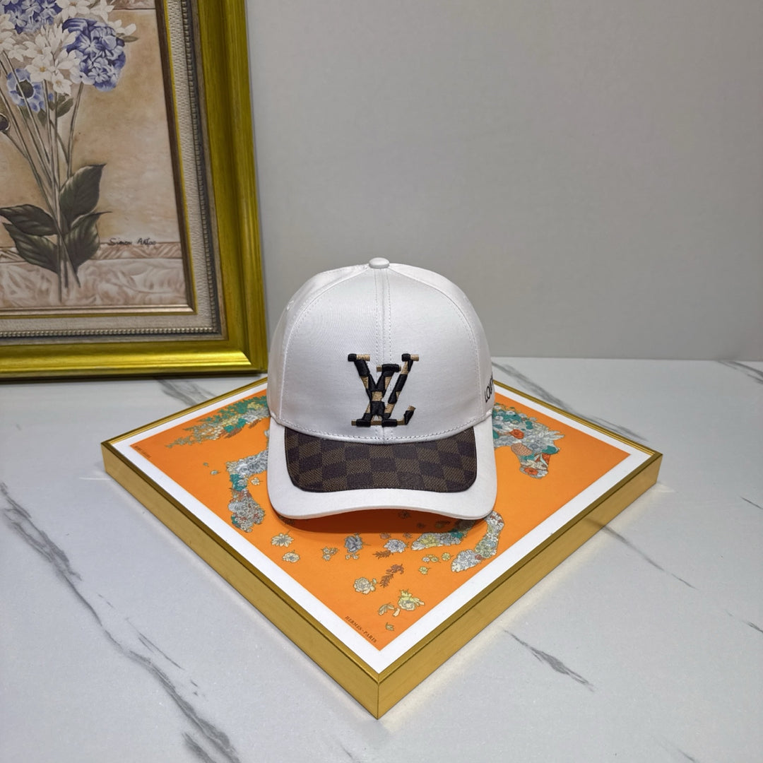3 Color Embroidered Cotton Baseball Cap