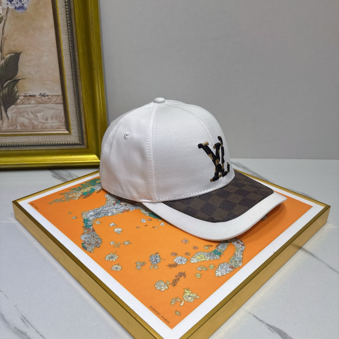 3 Color Embroidered Cotton Baseball Cap