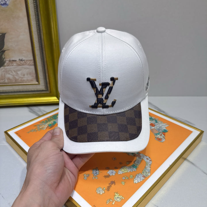 3 Color Embroidered Cotton Baseball Cap