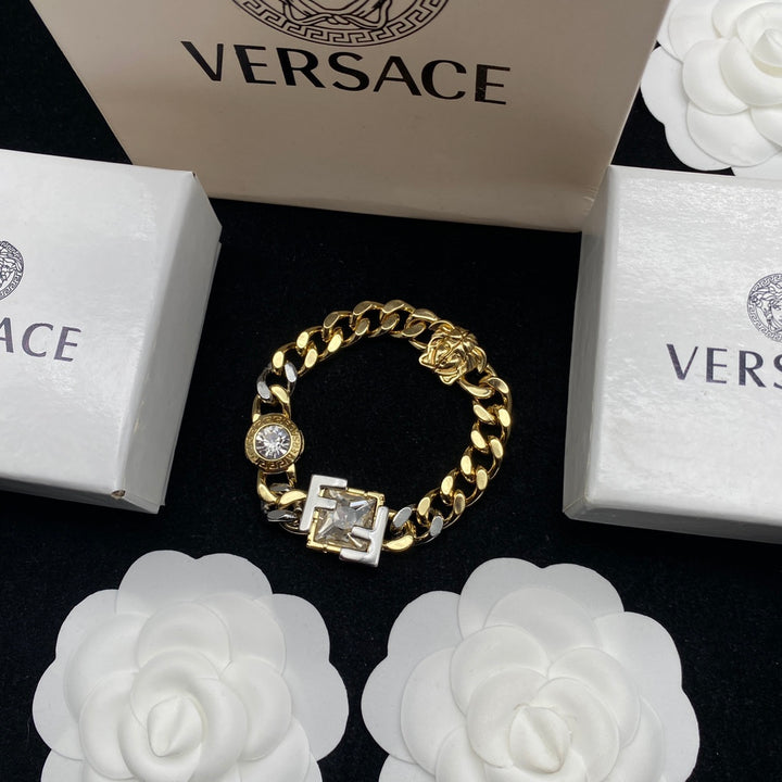 new gold plated crystal jewelry necklace