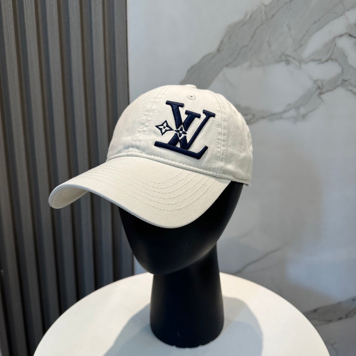 4 Color Classic Logo Embroidered Baseball Cap