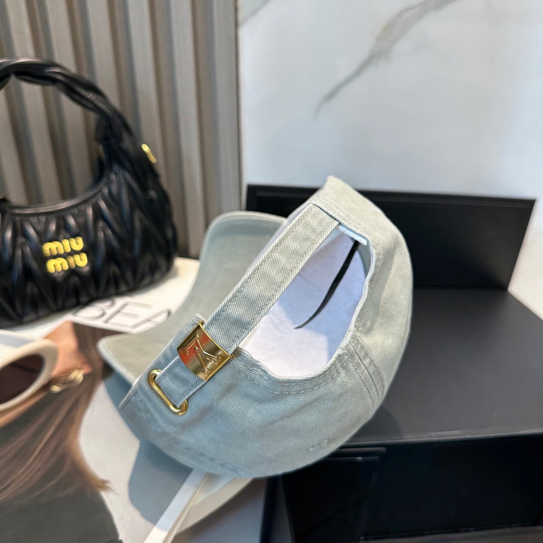 4 Color Classic Logo Embroidered Baseball Cap