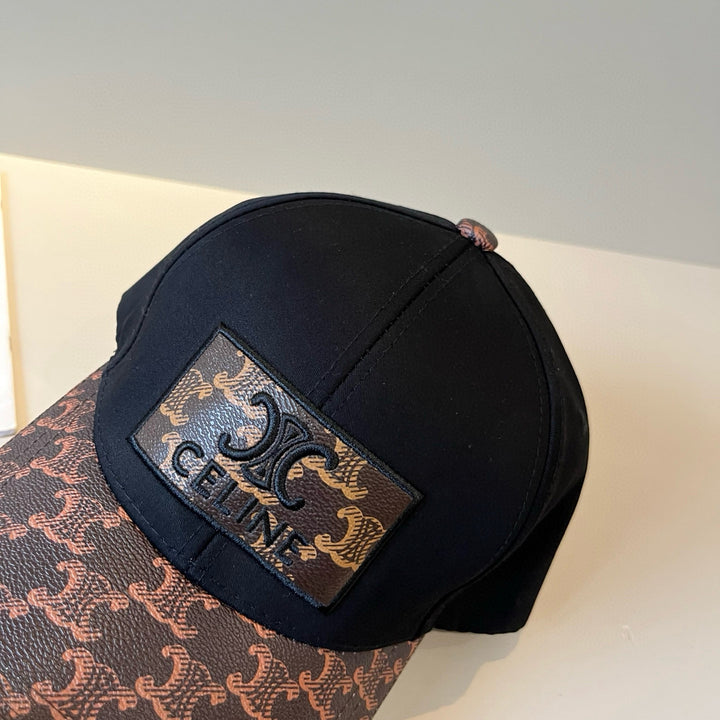 Two Color Classic Logo Patch Baseball Cap
