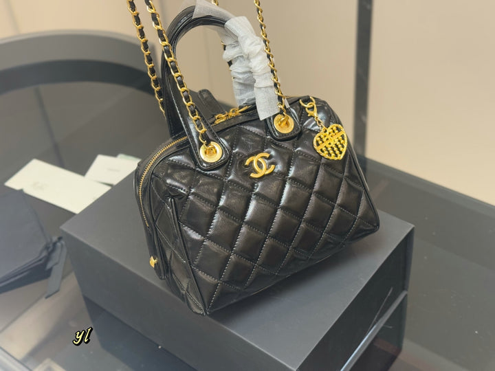 3 Colors Fashion Lattice Design Tote Bag
