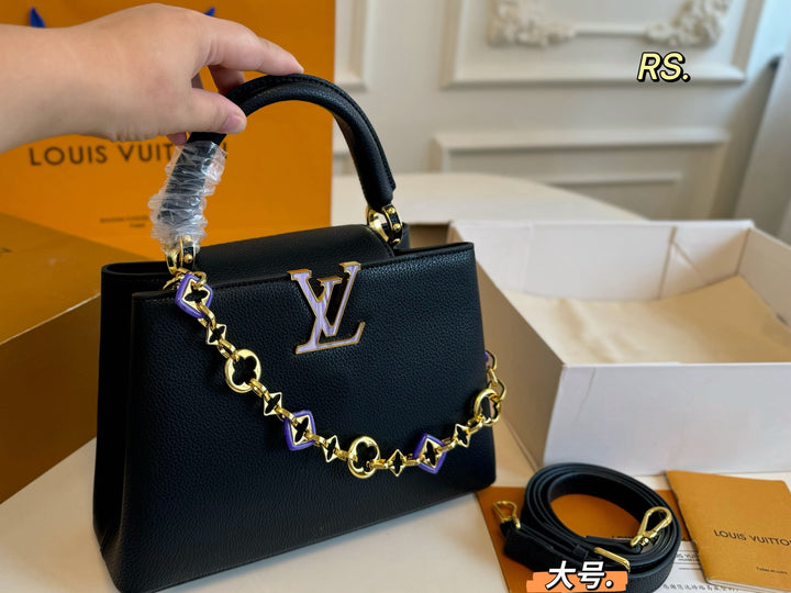 2 Color Luxury Chain Crossbody Bag