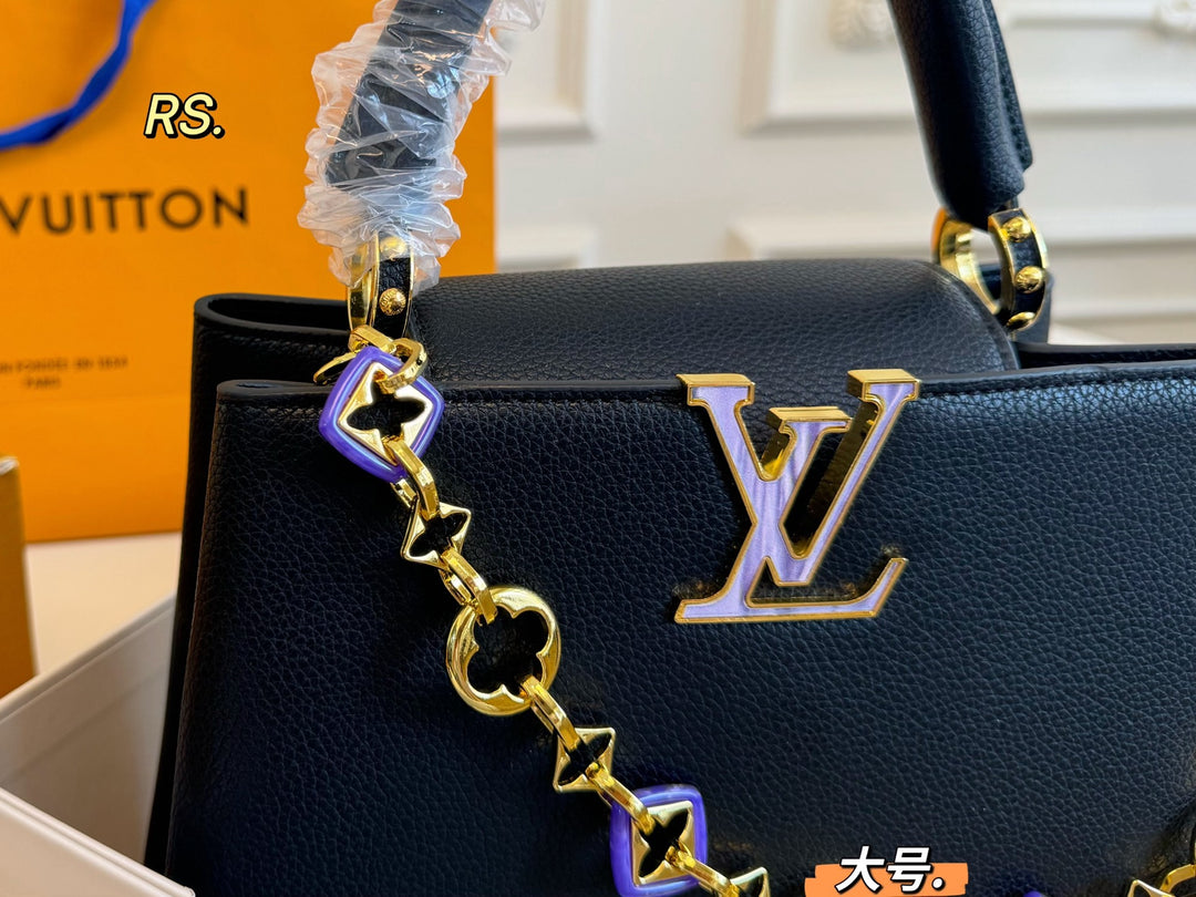 2 Color Luxury Chain Crossbody Bag