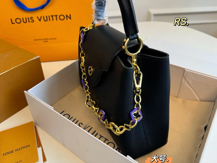 2 Color Luxury Chain Crossbody Bag