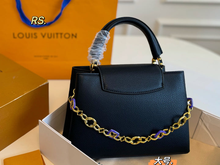 2 Color Luxury Chain Crossbody Bag
