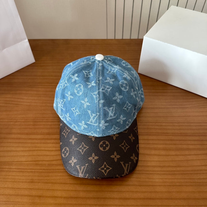 2025 New Cowboy Print Duck Tongue Cap