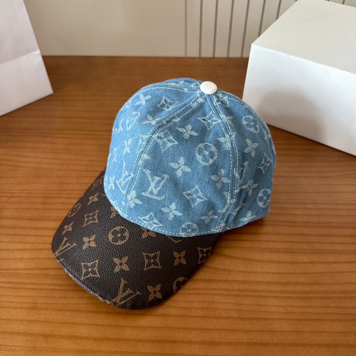 2025 New Cowboy Print Duck Tongue Cap