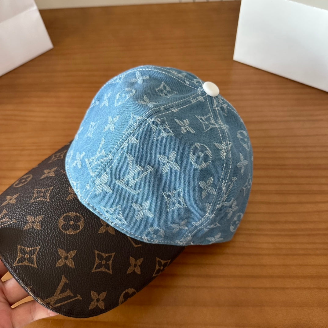 2025 New Cowboy Print Duck Tongue Cap
