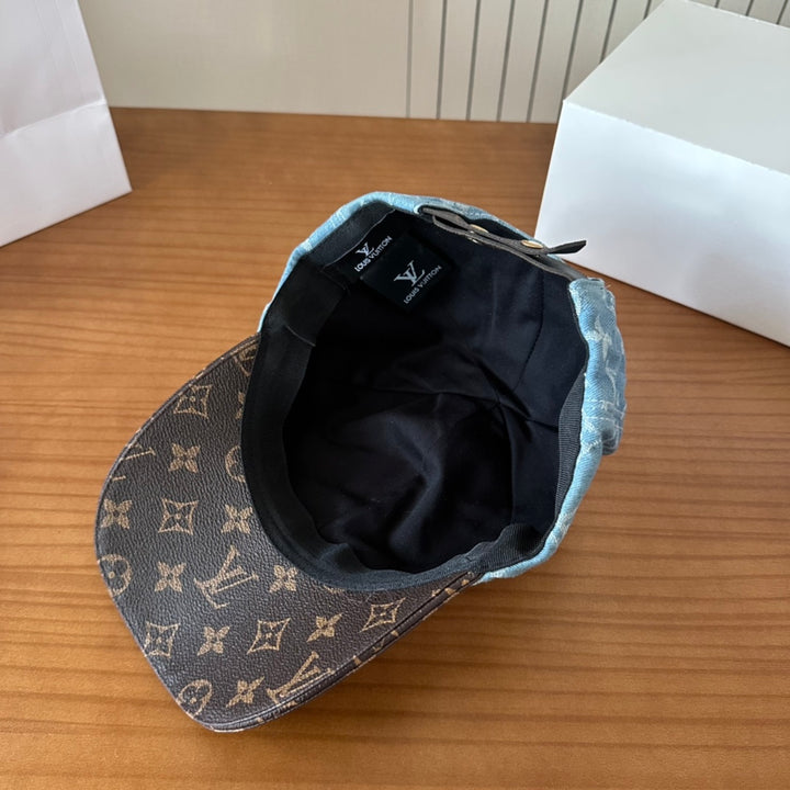 2025 New Cowboy Print Duck Tongue Cap