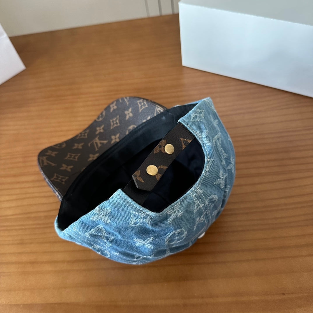 2025 New Cowboy Print Duck Tongue Cap