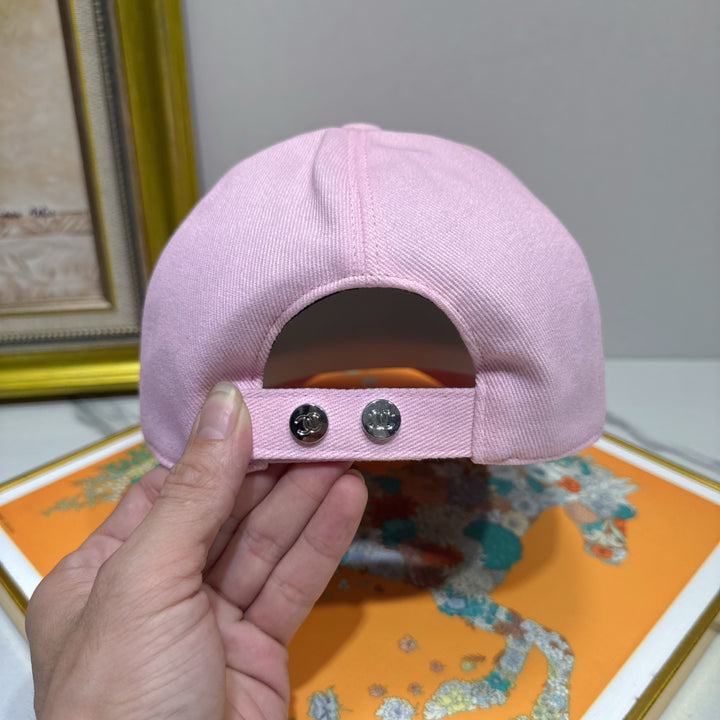 New Rhinestone Logo Duck Tongue Cap