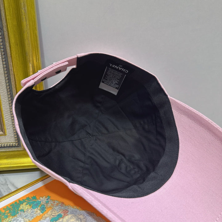 New Rhinestone Logo Duck Tongue Cap