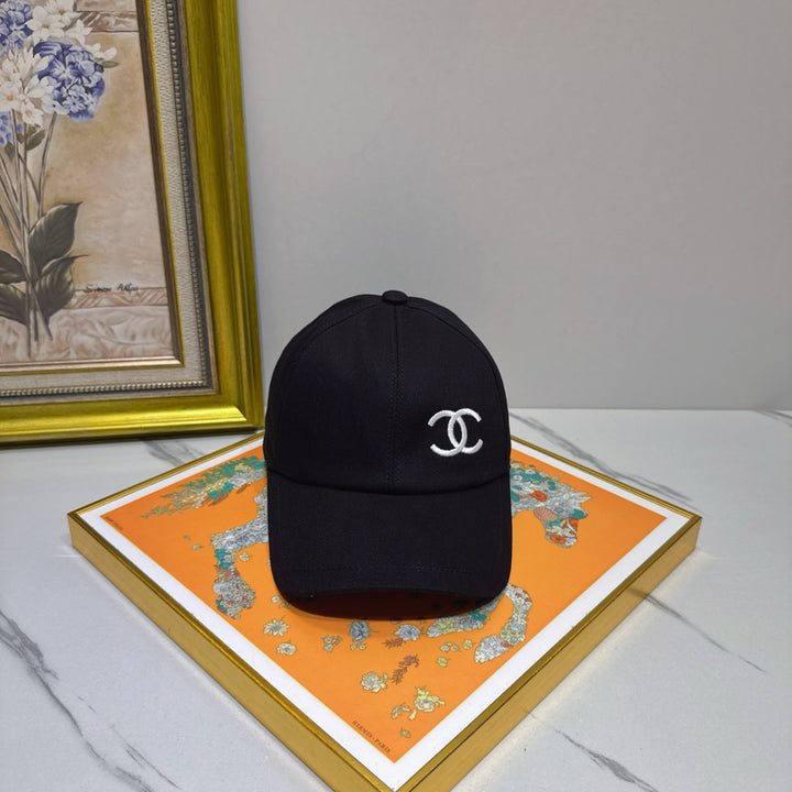 Classic Black Logo Baseball Cap