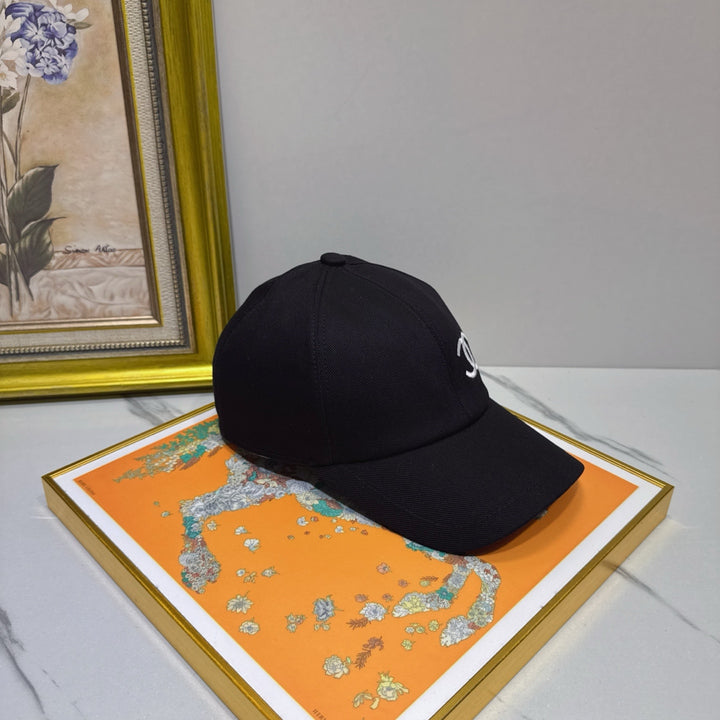 Classic Black Logo Baseball Cap