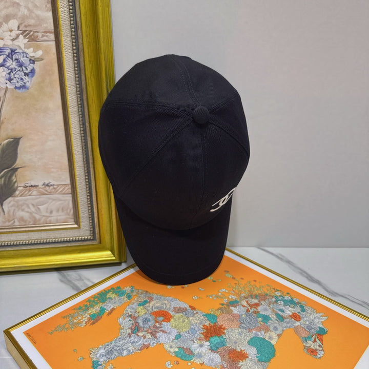 Classic Black Logo Baseball Cap