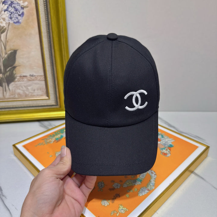Classic Black Logo Baseball Cap