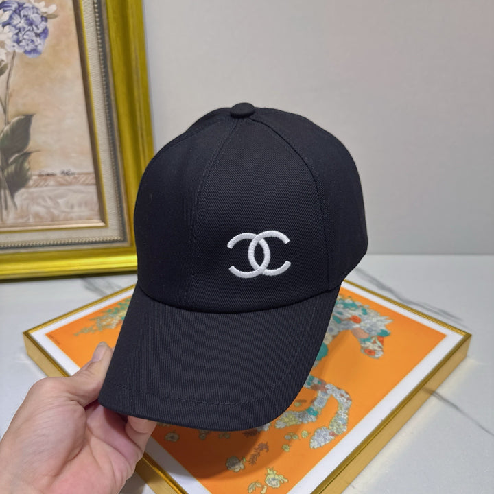 Classic Black Logo Baseball Cap