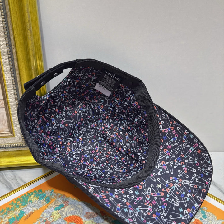 Classic Black Logo Baseball Cap