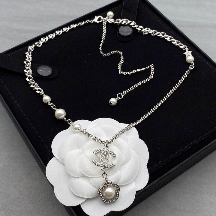 new camellia pearl necklace