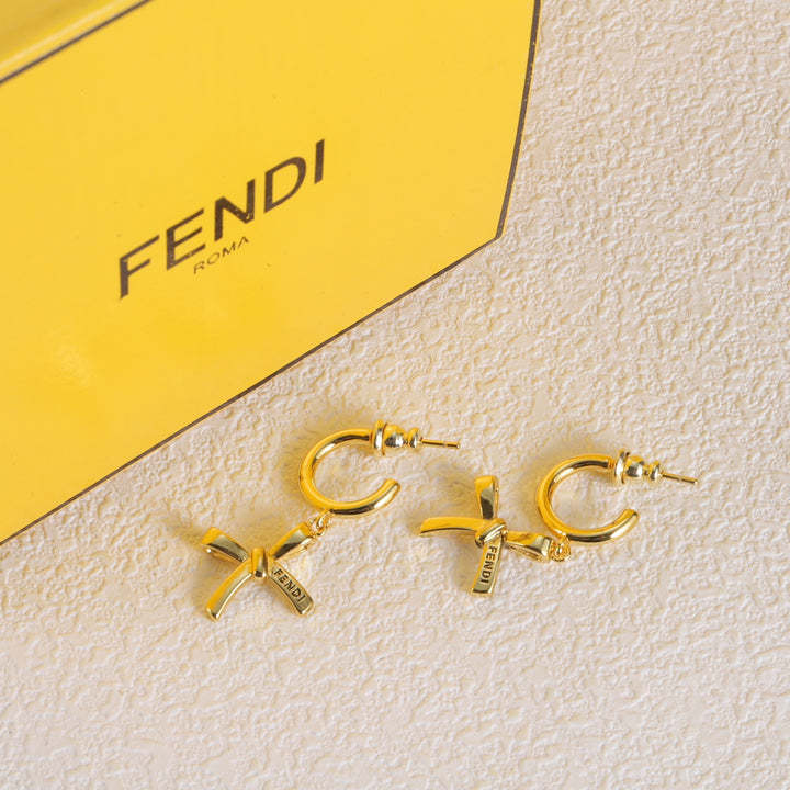 fashion cross pendant earrings