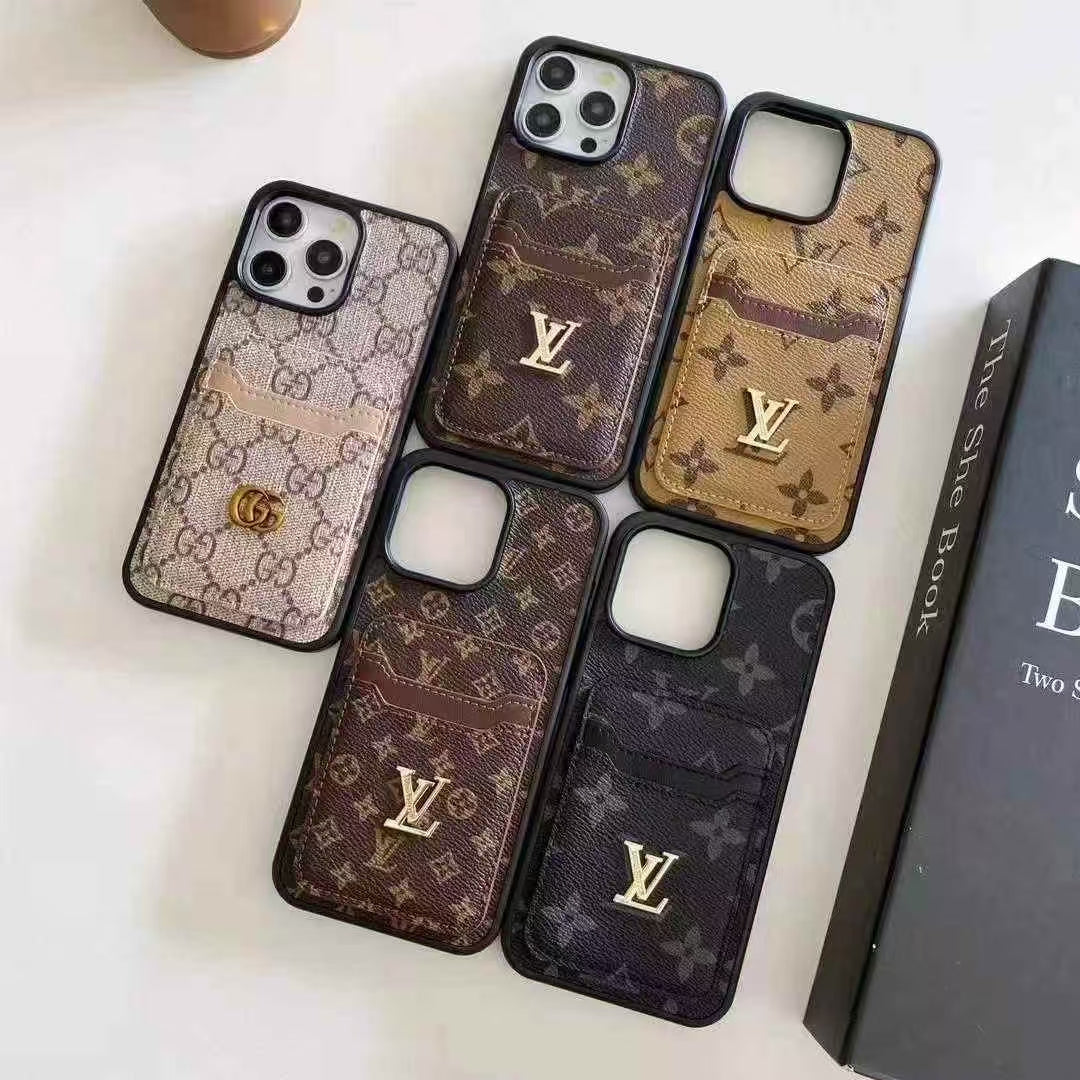 New Gold Label Card Slot Phone Case