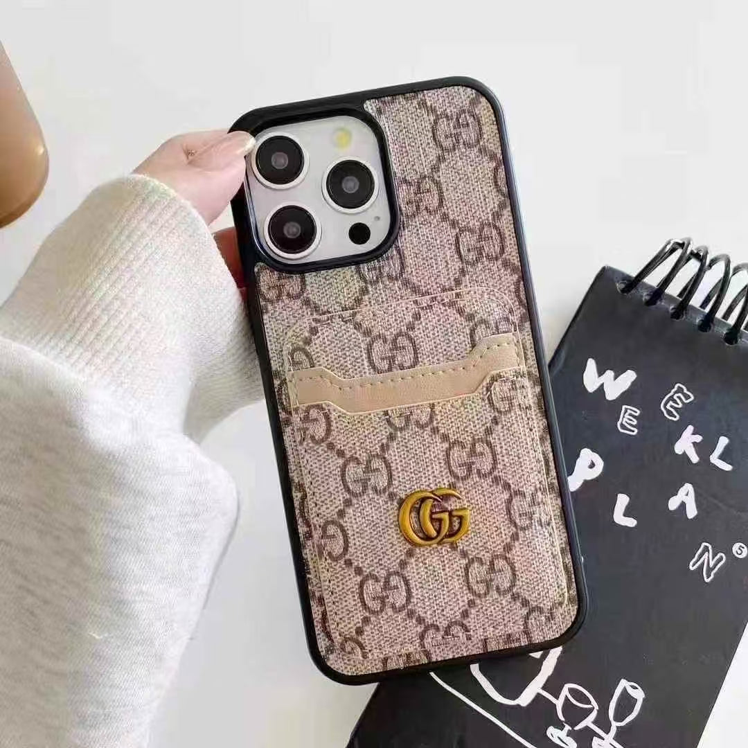 New Gold Label Card Slot Phone Case