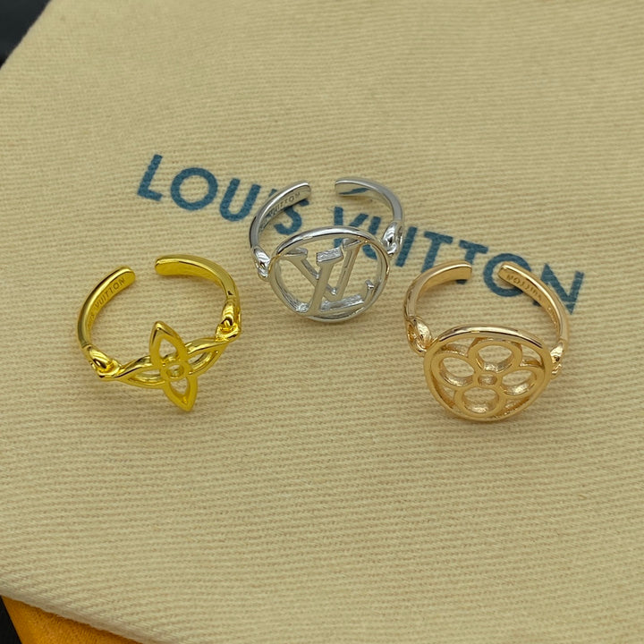 New Clover 3 Piece Combination Ring