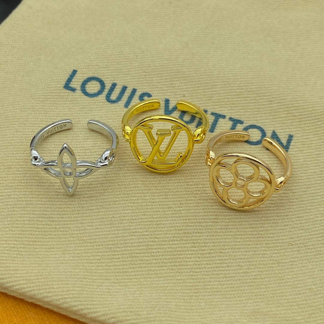 New Clover 3 Piece Combination Ring