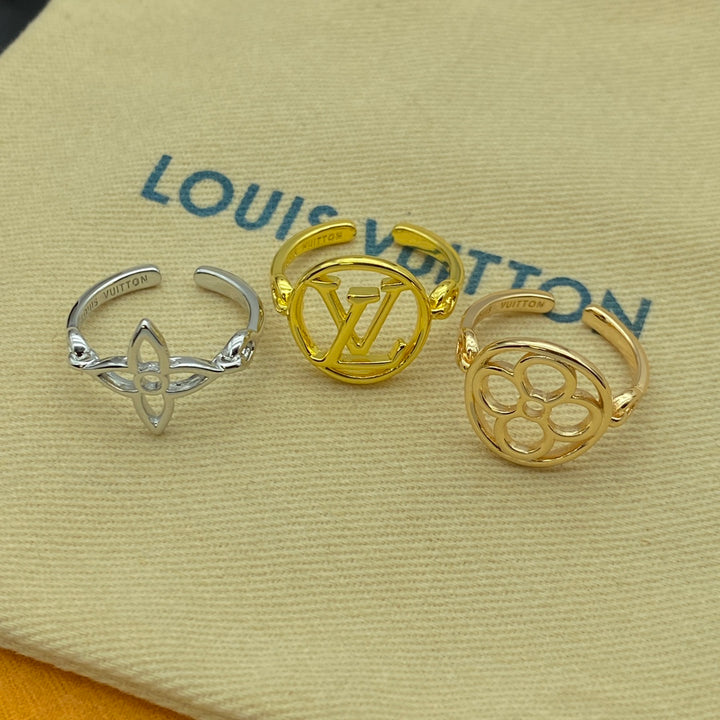 New Clover 3 Piece Combination Ring