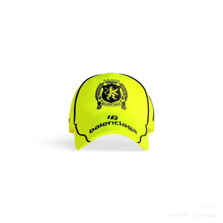 New Embroidered Logo Yellow Baseball Cap