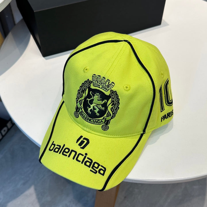 New Embroidered Logo Yellow Baseball Cap