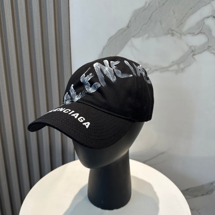 4 Color Letter Graffiti Baseball Cap