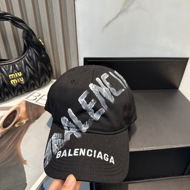 4 Color Letter Graffiti Baseball Cap