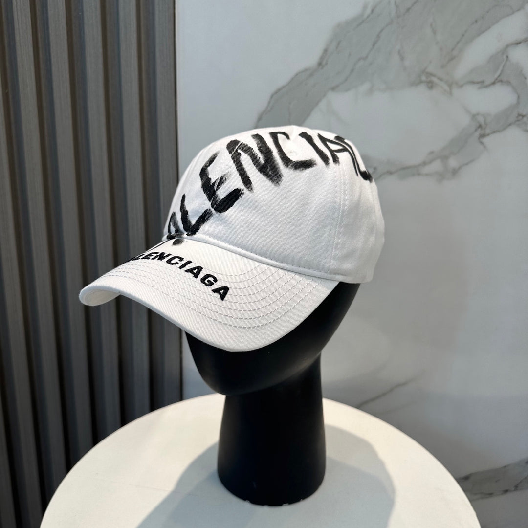 4 Color Letter Graffiti Baseball Cap