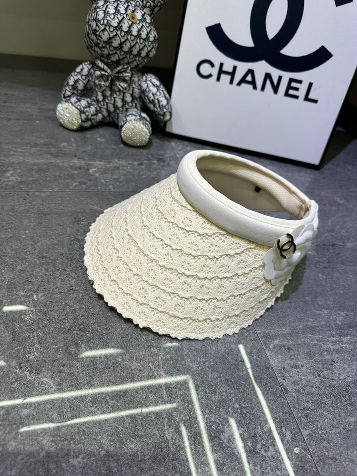new camellia lace hollow cap