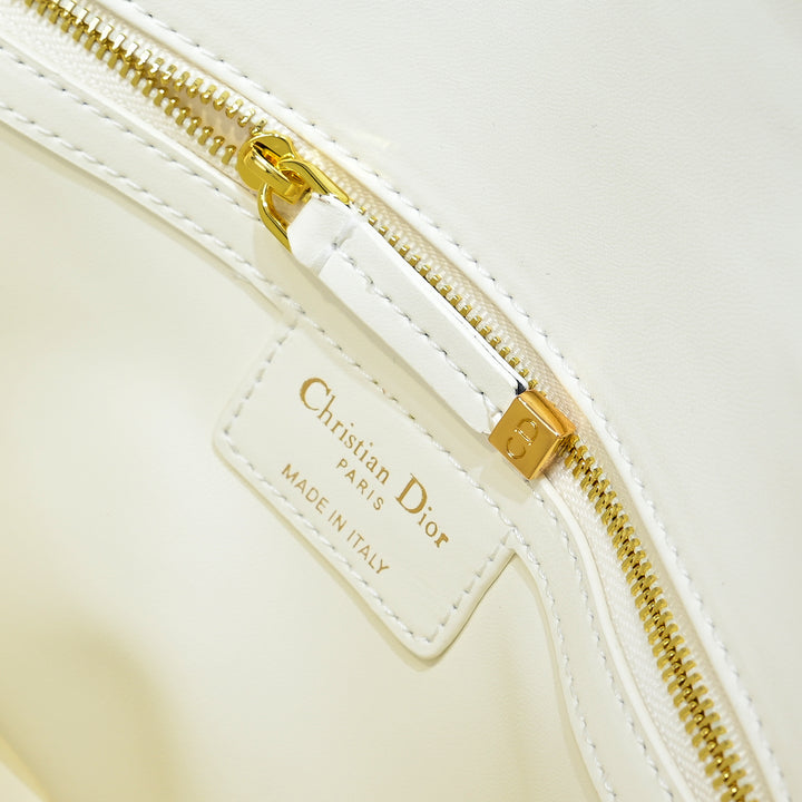 Classic sheepskin checkered CD flap bag
