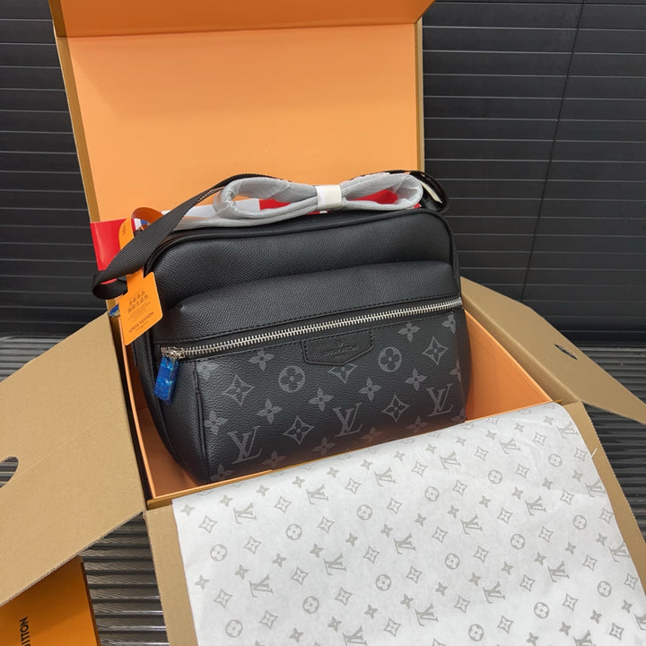 2025 New Black Knight Messenger Bag