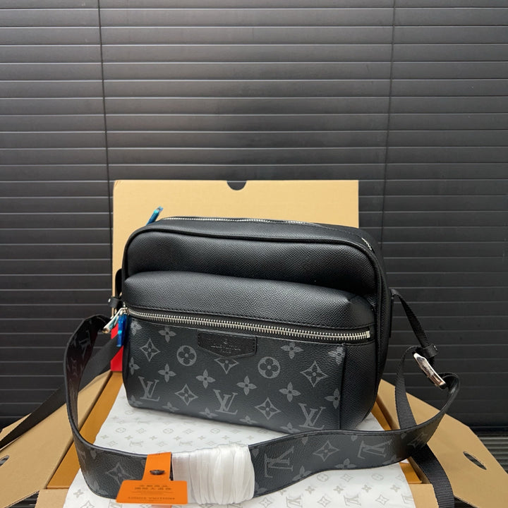 2025 New Black Knight Messenger Bag