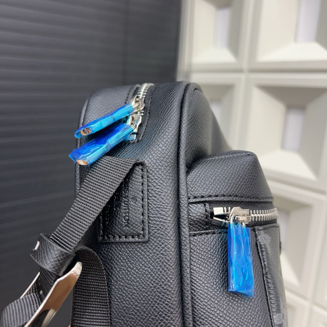 2025 New Black Knight Messenger Bag